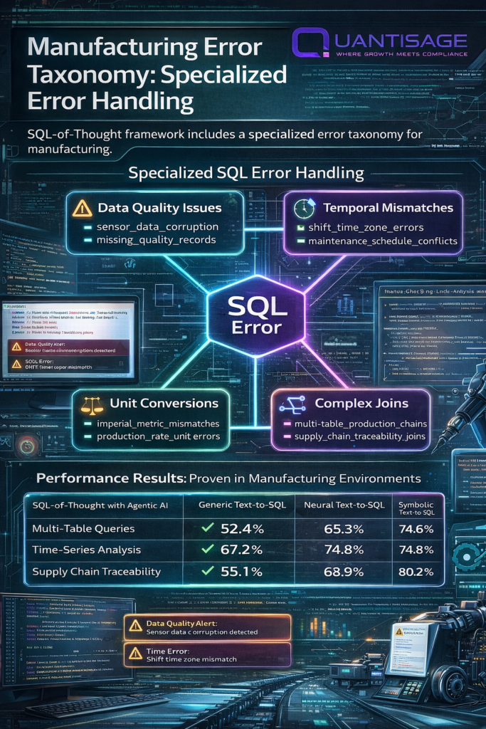 Figure 2: Error Taxonomy proposed for SQL-of-Thought